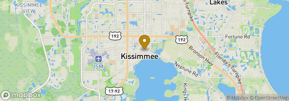 Map location: Kissimmee