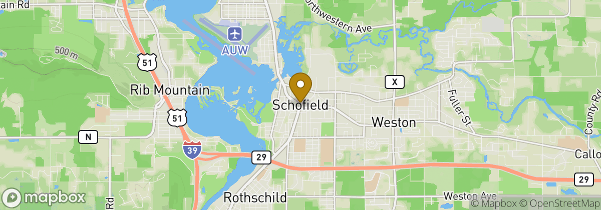 Map location: Schofield