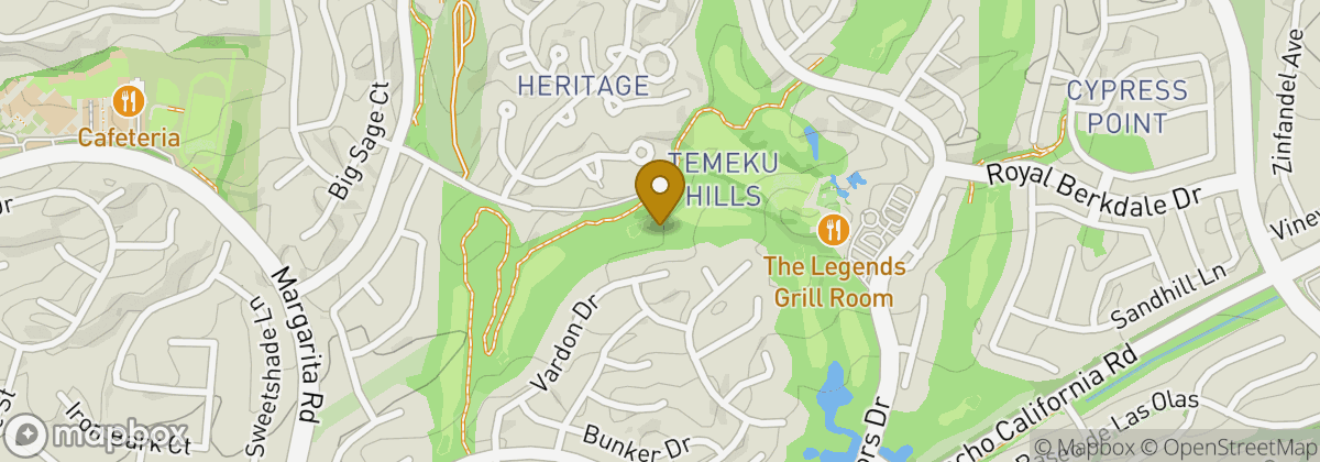 Map location: The Legends Golf Club