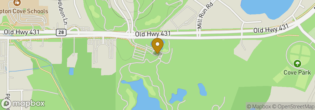 Map location: RTJ Golf Trail at Hampton Cove