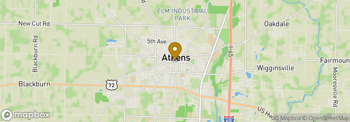 Map location: Athens