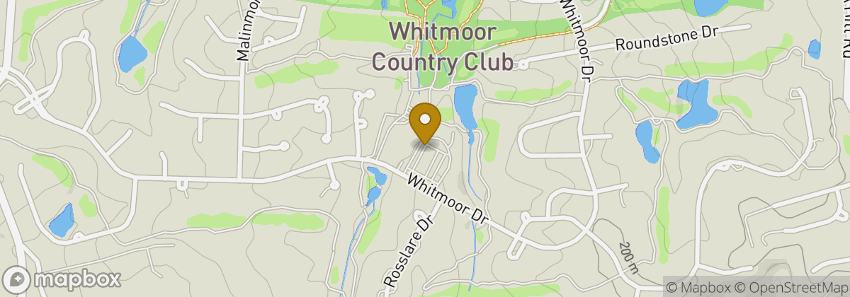 Map location: Whitmoor Country Club