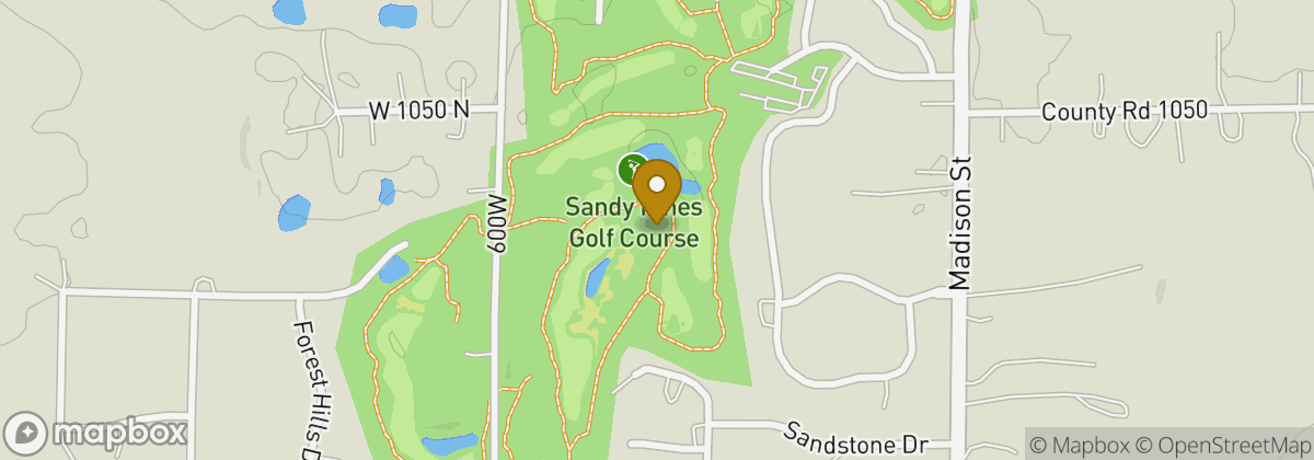 Map location: Sandy Pines Golf Club
