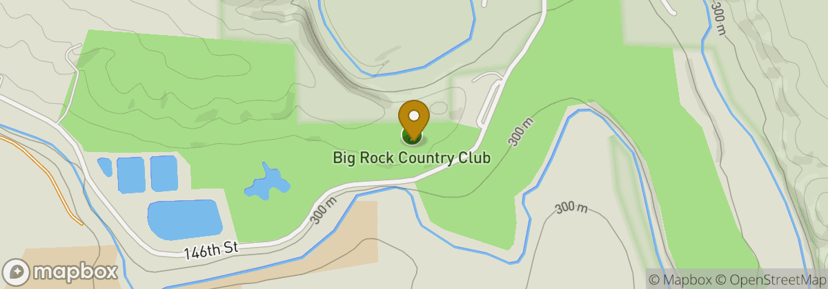 Map location: Big Rock Country Club