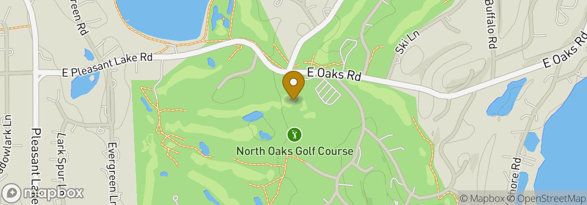Map location: North Oaks Golf Club