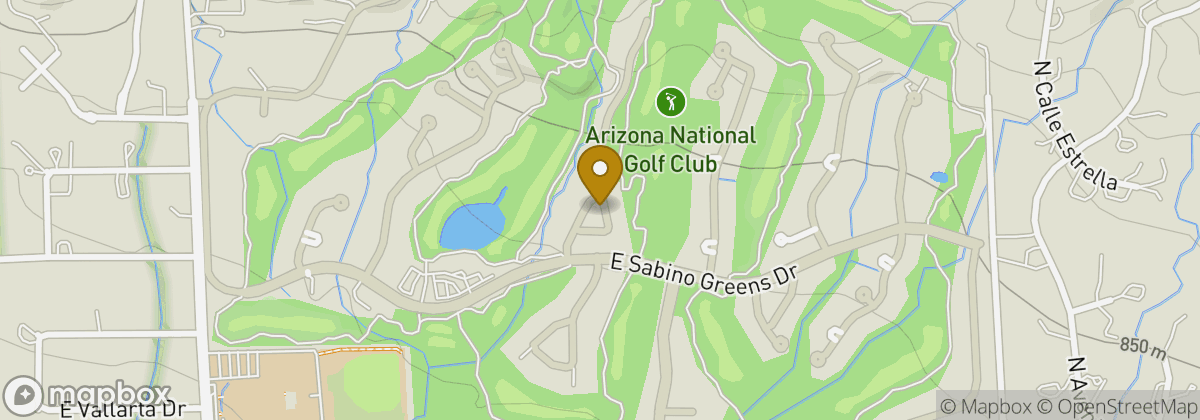 Map location: Arizona National Golf Club