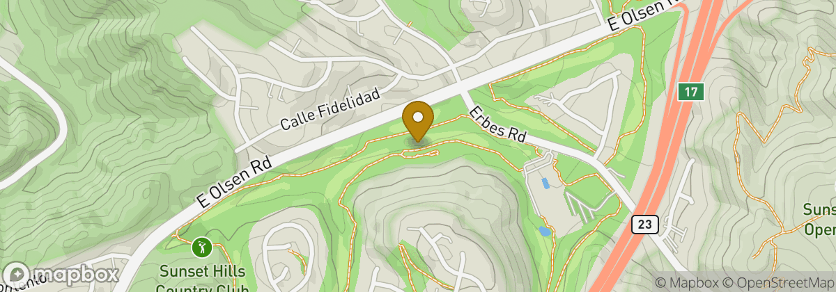 Map location: Sunset Hills Country Club