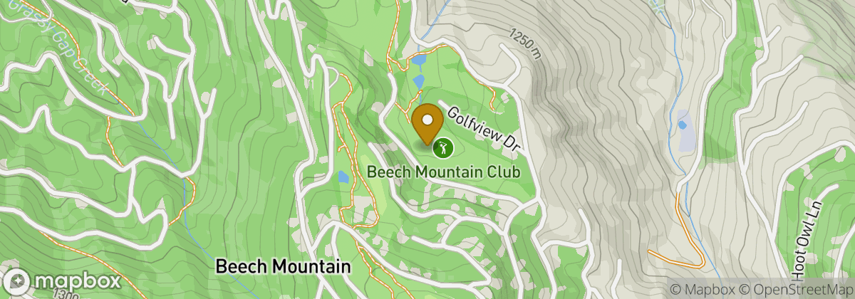 Map location: Beech Mountain Club