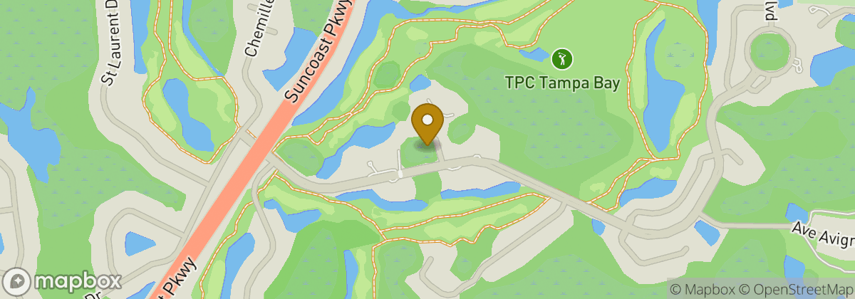 Map location: TPC Tampa Bay