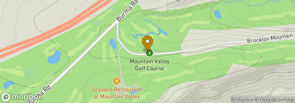 Map location: Mountain Valley Golf Course