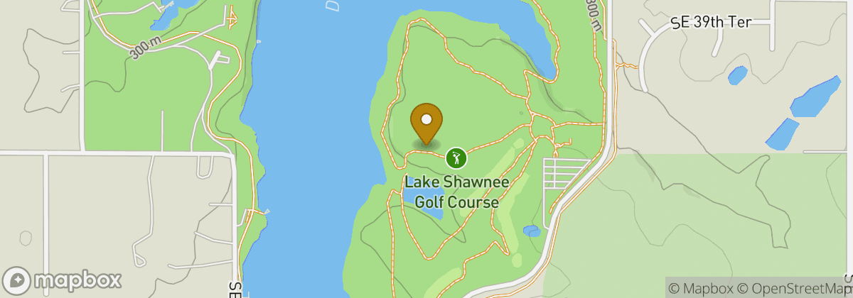 Map location: Lake Shawnee Golf Course
