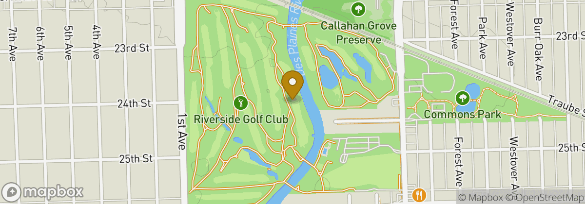 Map location: Riverside Golf Club
