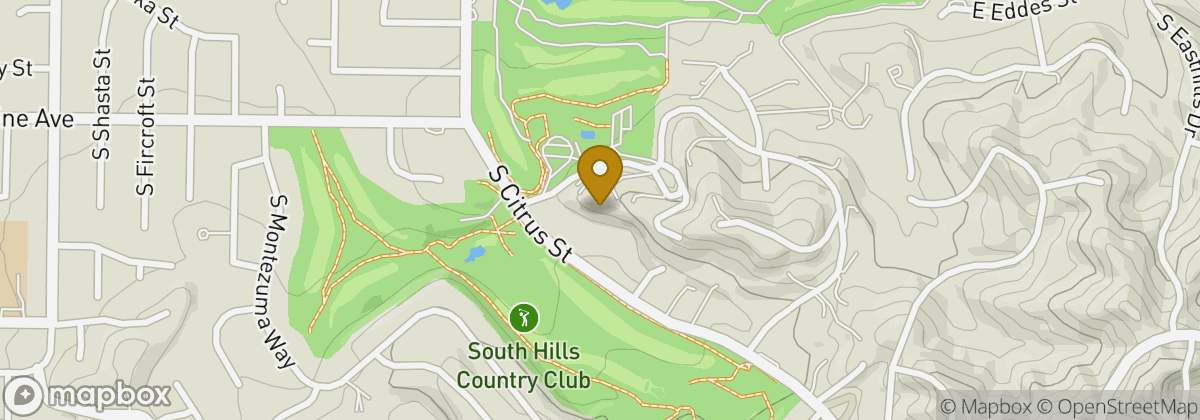 Map location: South Hills Country Club