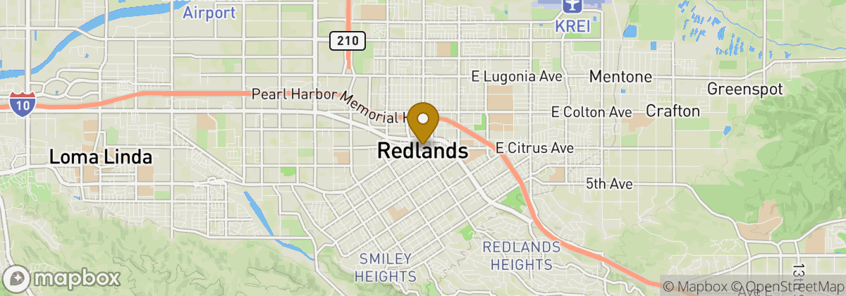 Map location: Redlands