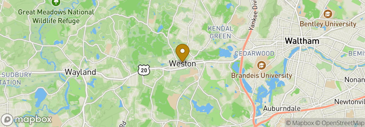 Map location: Weston