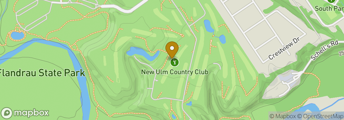 Map location: New Ulm Country Club