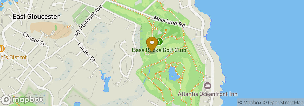 Map location: Bass Rocks Golf Club