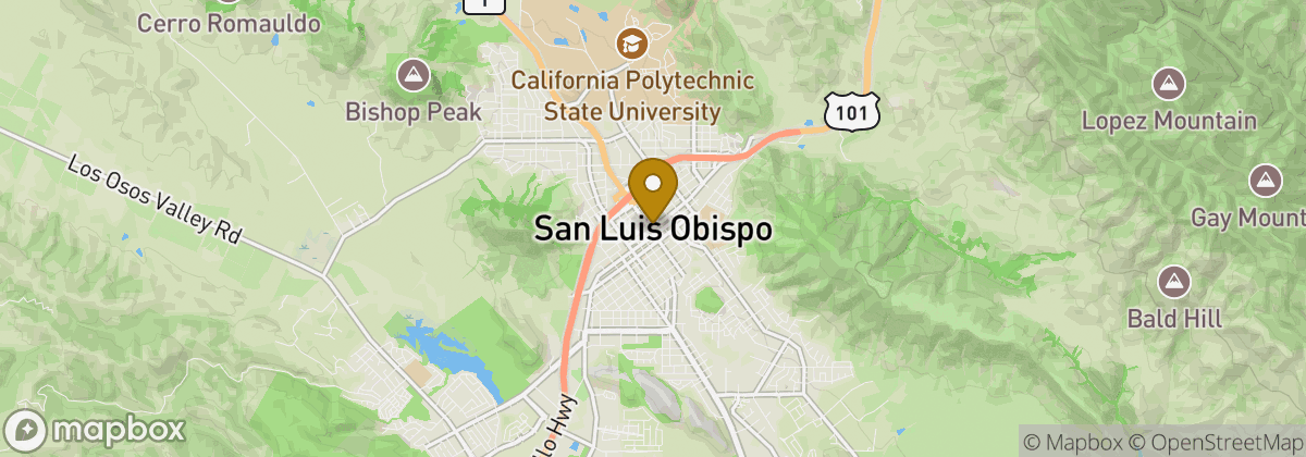 Map location: San Luis Obispo
