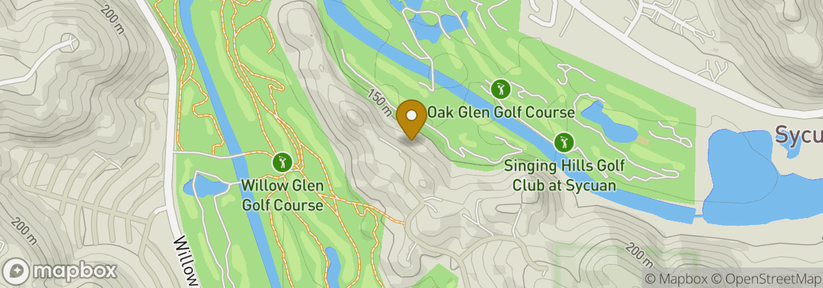 Map location: Sycuan Golf Resort