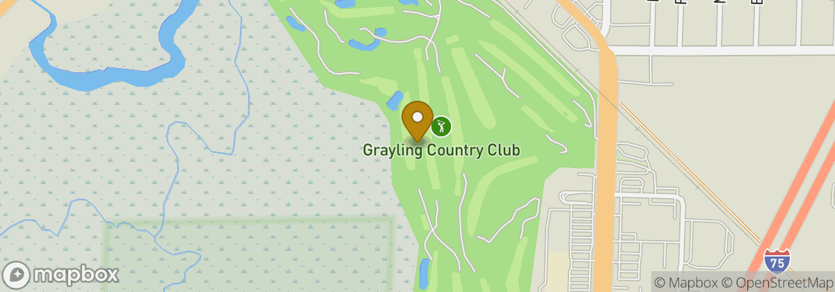 Map location: Grayling Country Club