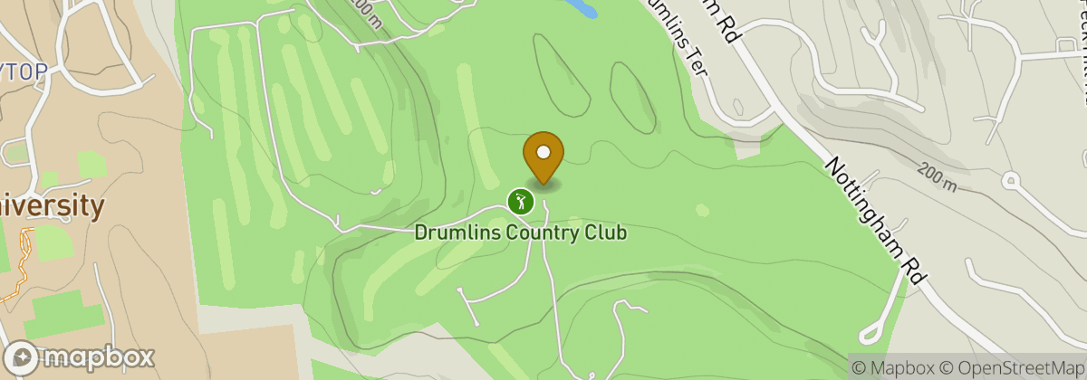 Map location: Drumlins