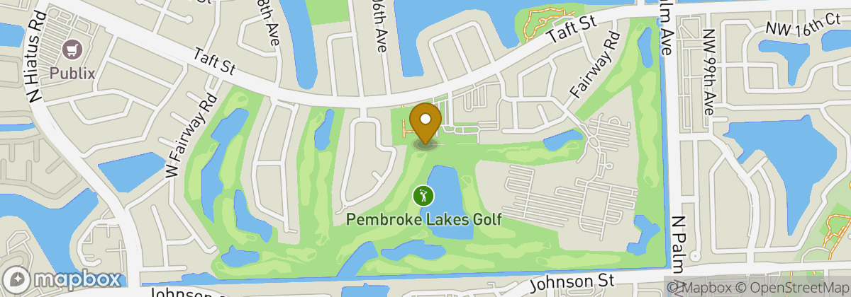 Map location: Pembroke Lakes Golf