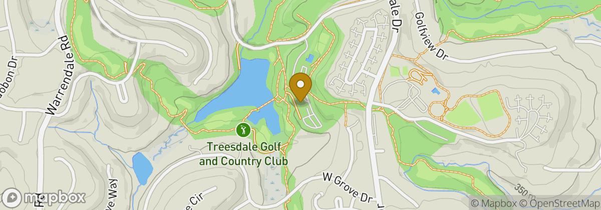 Map location: Treesdale Golf & Country Club