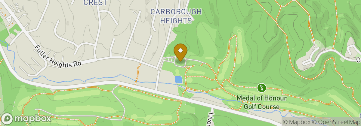 Map location: Medal of Honor Golf Course