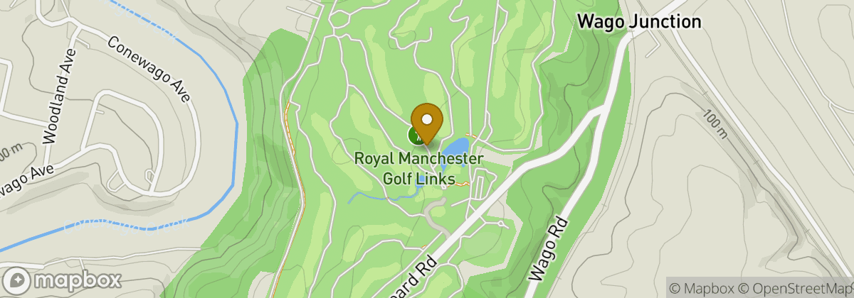 Map location: Royal Manchester Golf Links