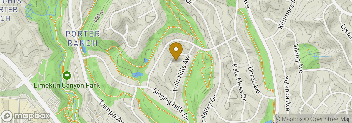 Map location: Porter Valley Country Club