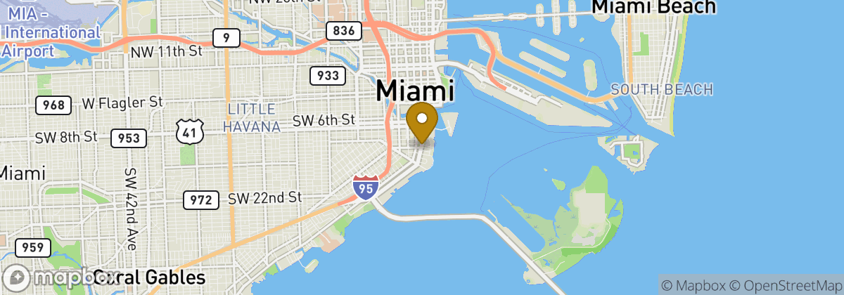 Map location: Miami