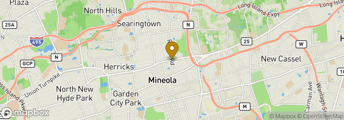 Map location: East Williston