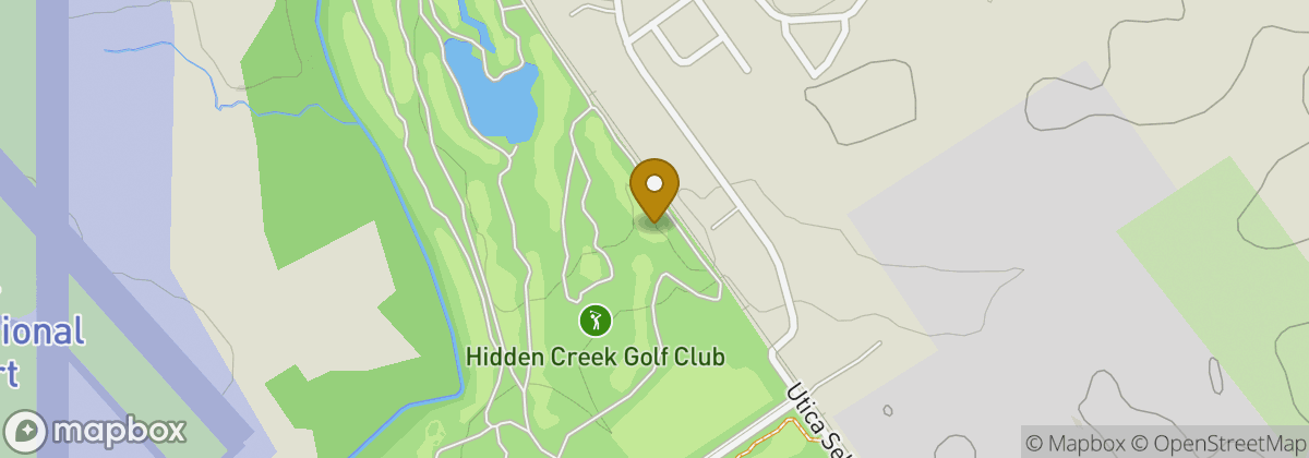 Map location: Hidden Creek Golf Club