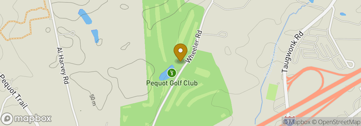 Map location: Pequot Golf Club