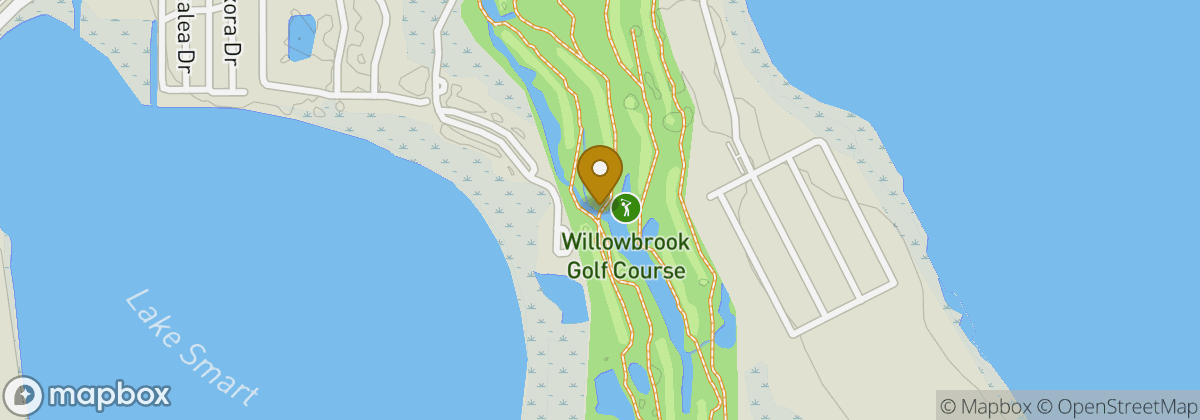 Map location: Willowbrook Golf Course
