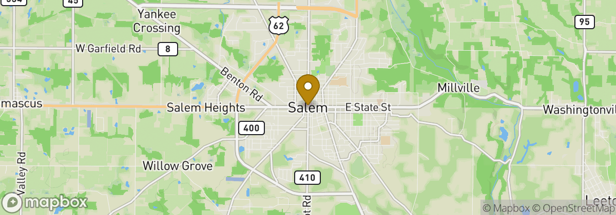 Map location: Salem