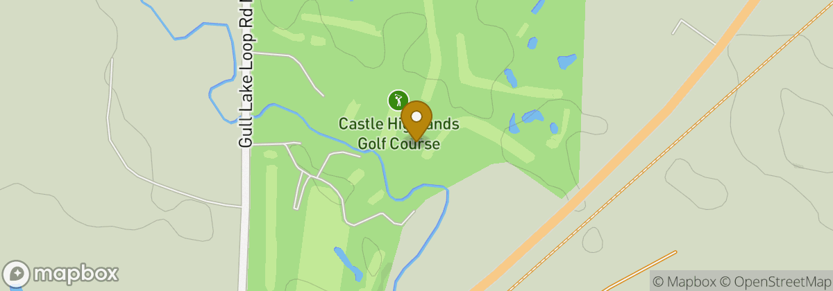 Map location: Castle Highlands Golf Course