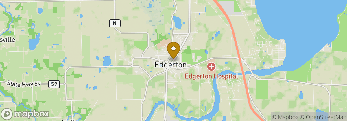 Map location: Edgerton