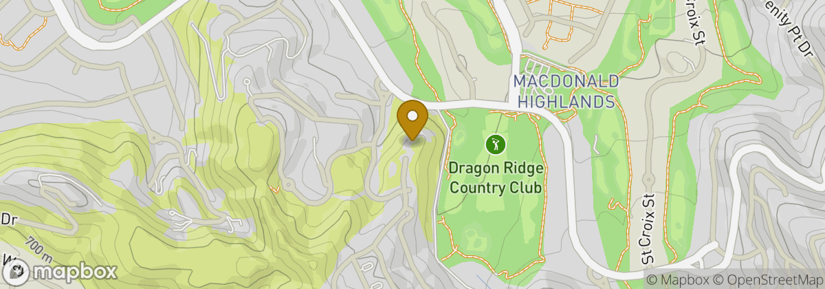 Map location: Dragonridge Country Club