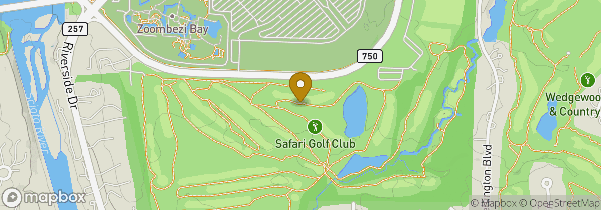 Map location: Safari Golf Club