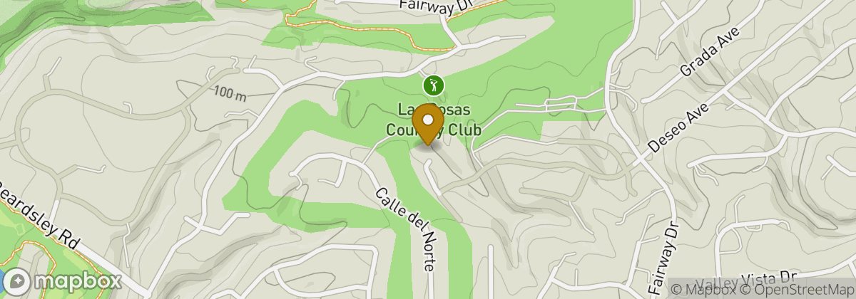 Map location: Las Posas Country Club