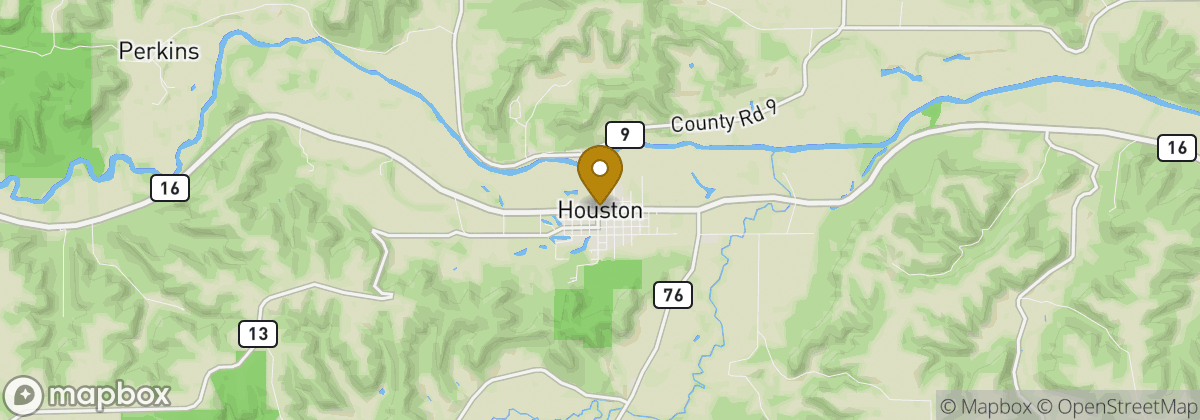 Map location: Houston