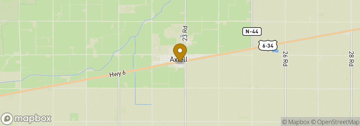 Map location: Axtell