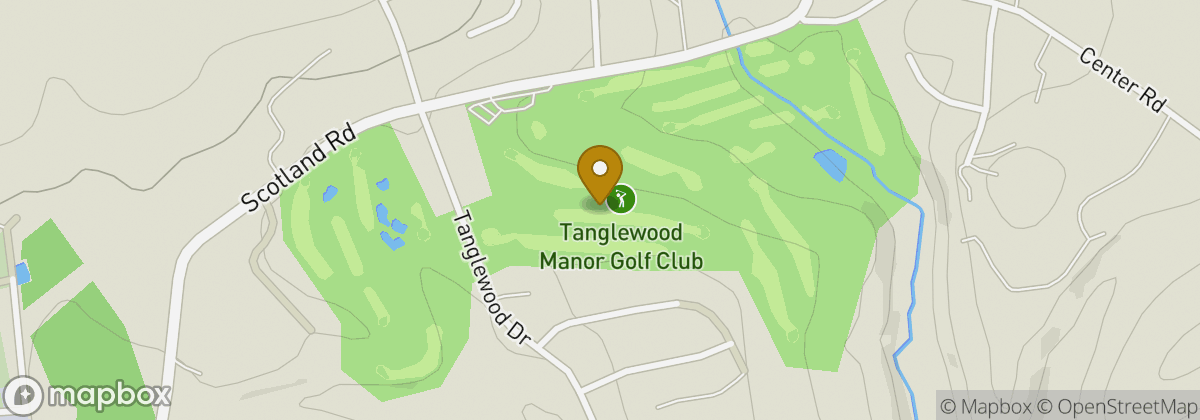 Map location: Tanglewood Manor Golf Club