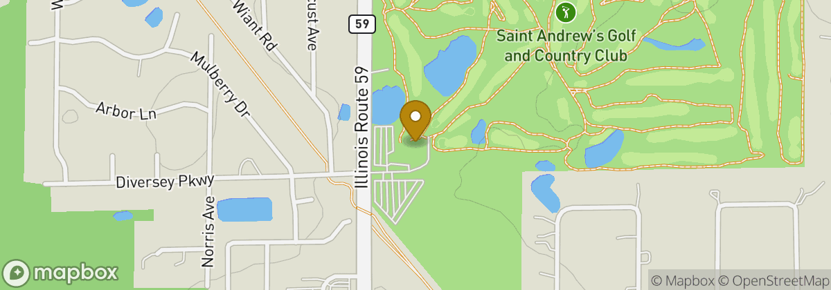 Map location: St. Andrews Golf and Country Club