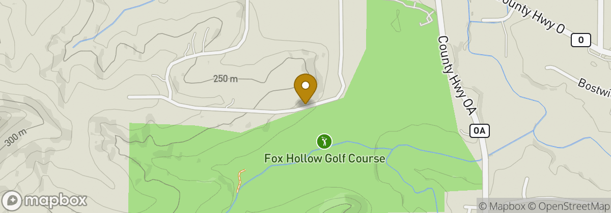 Map location: Fox Hollow Golf Course