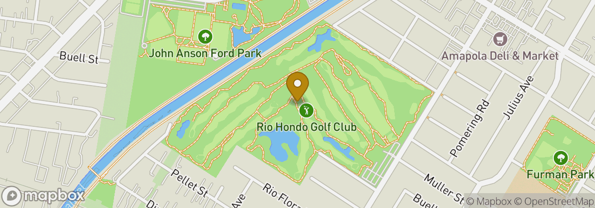 Map location: Rio Hondo Golf Club