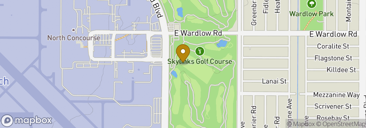 Map location: Skylinks Golf Course