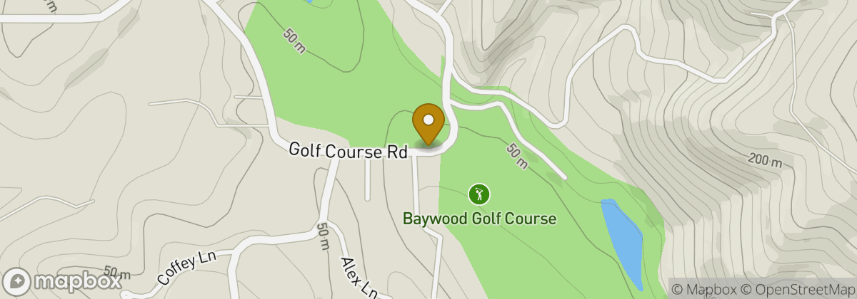 Map location: Baywood Golf & Country Club