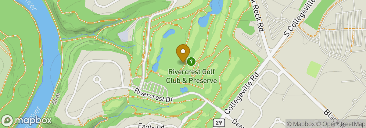 Map location: Rivercrest Golf Club & Preserve